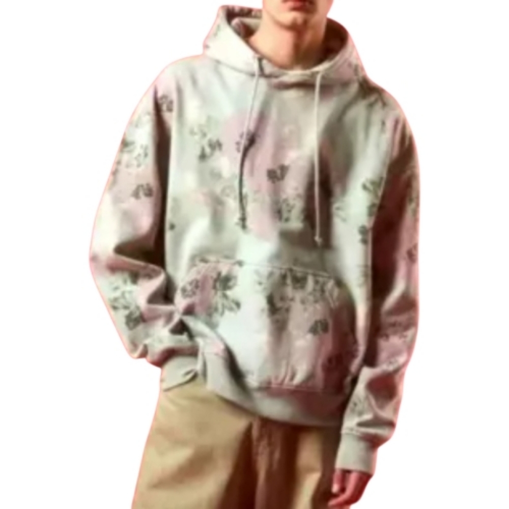 Urban Outfitters BDG Wilted‎ Oversized Floral Hoodie